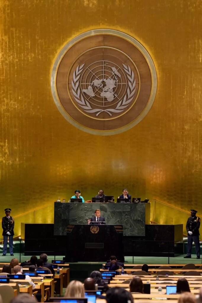 macrondan gazze icin baris plani ugiTiUxq