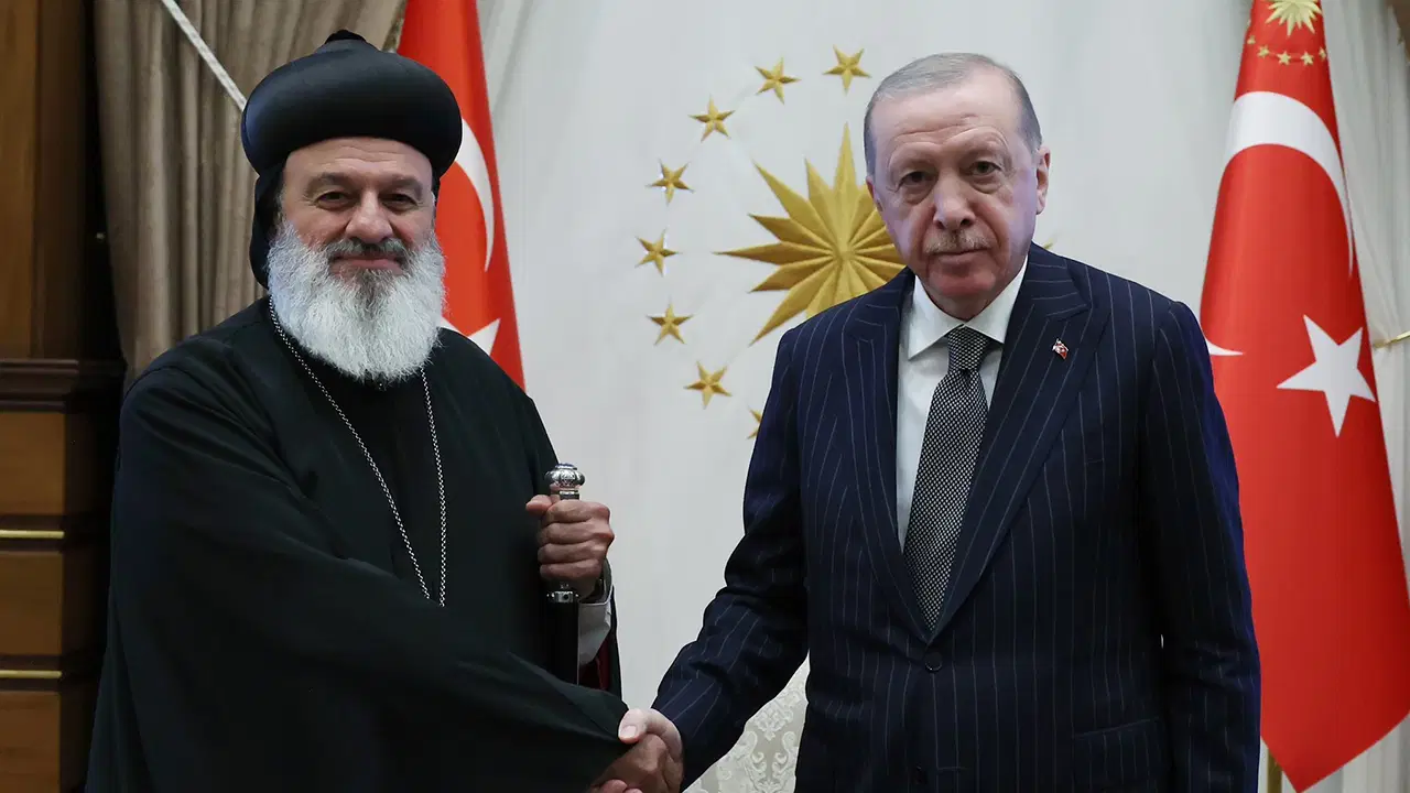 Erdoğan, Süryani Ortodoks Kilisesi Patriği’ni kabul etti