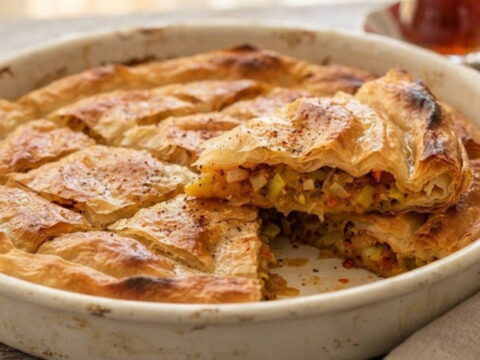 Bir dilimi yetmeyen enfes lezzet pirasali arnavut boregi tarifi py4HKP2d